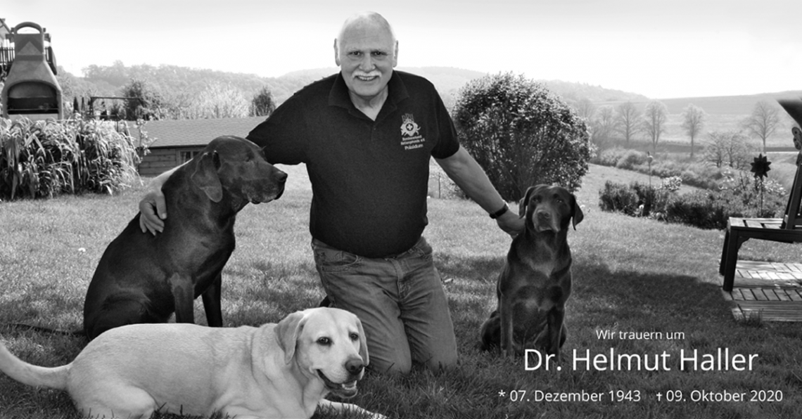 Trauer um Dr. Helmut Haller